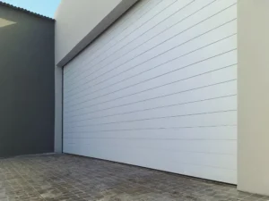 Portón 125mm acero - Color Blanco